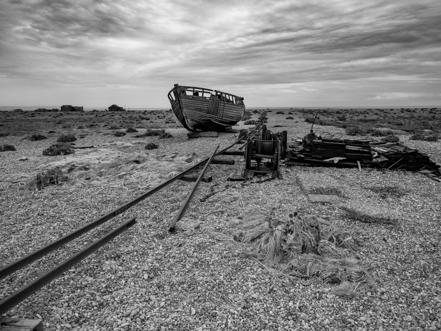 Boathouse scene - one year on.