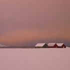 Boathouses overlooking the Northsea