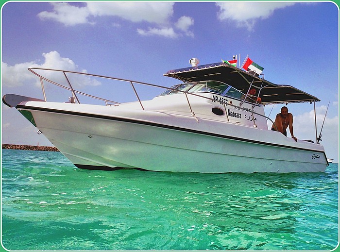 Boating at Abu Dhabi