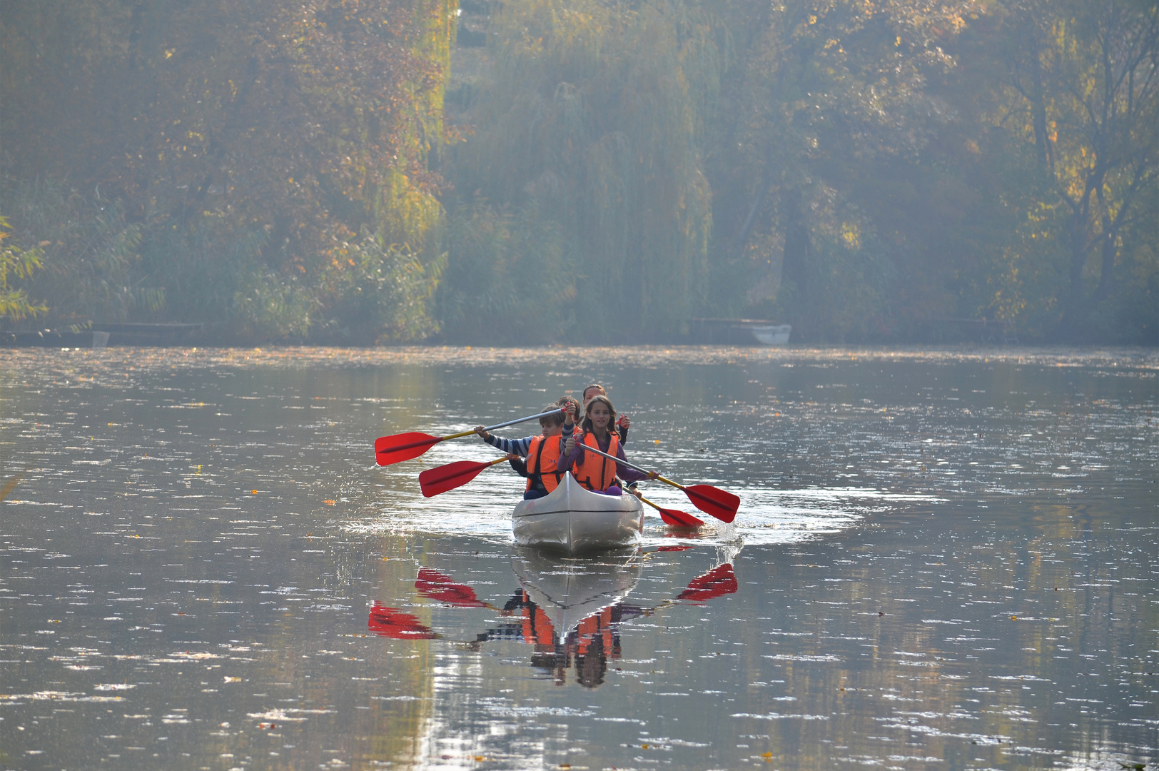 BOATING IN FALL WATERS (2)