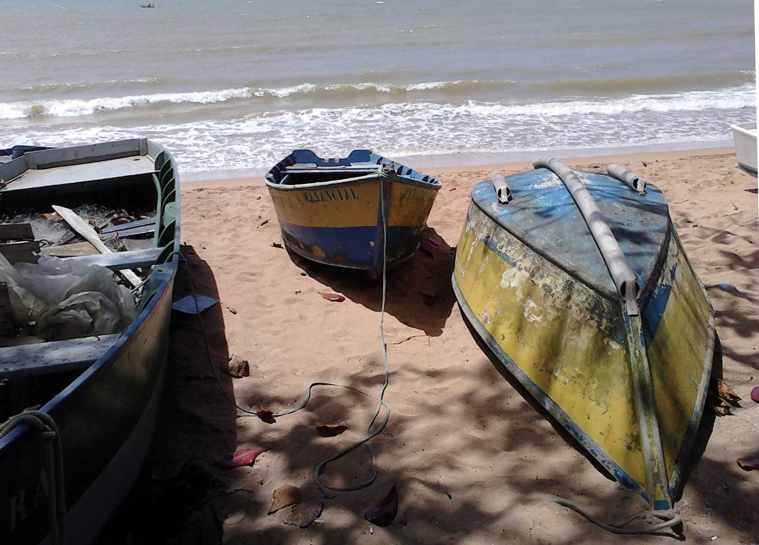 boats and beaches