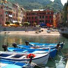 BOATS AT CINQUETERRE