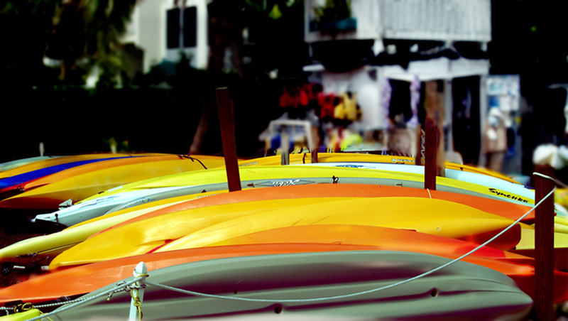 Boats at marina