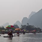 boats & hills in Guilin area  (Sheng Dao)