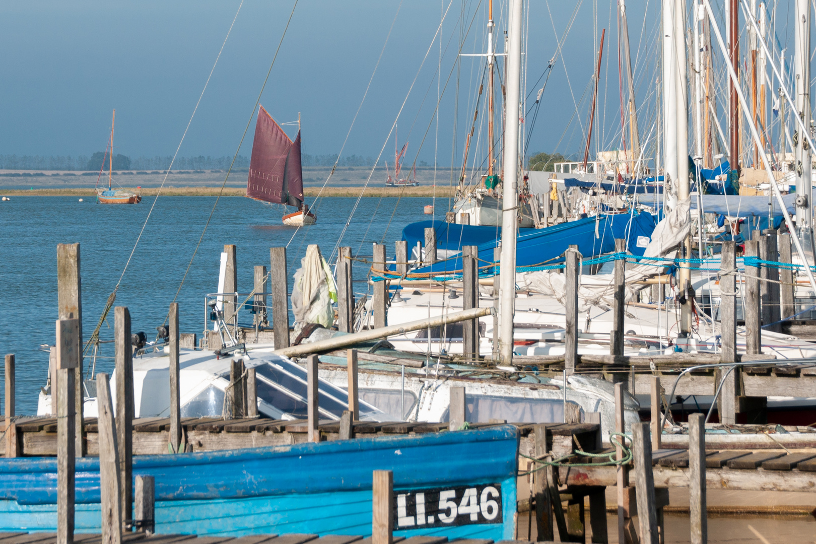 Boats in Afternoon Sun