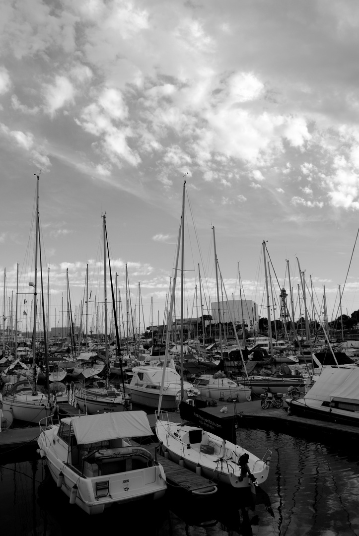 Boats in Barcelona