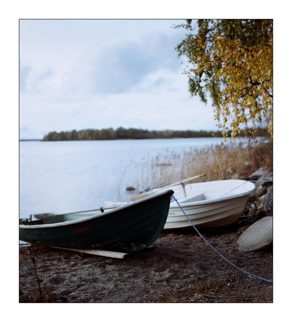 Boats in Björkö