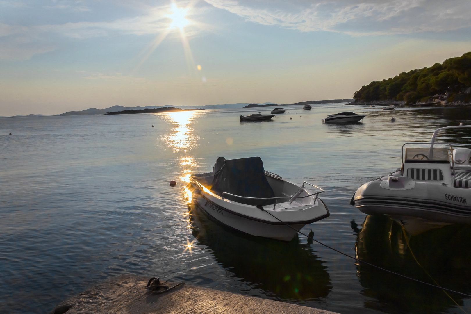 Boats in Drage