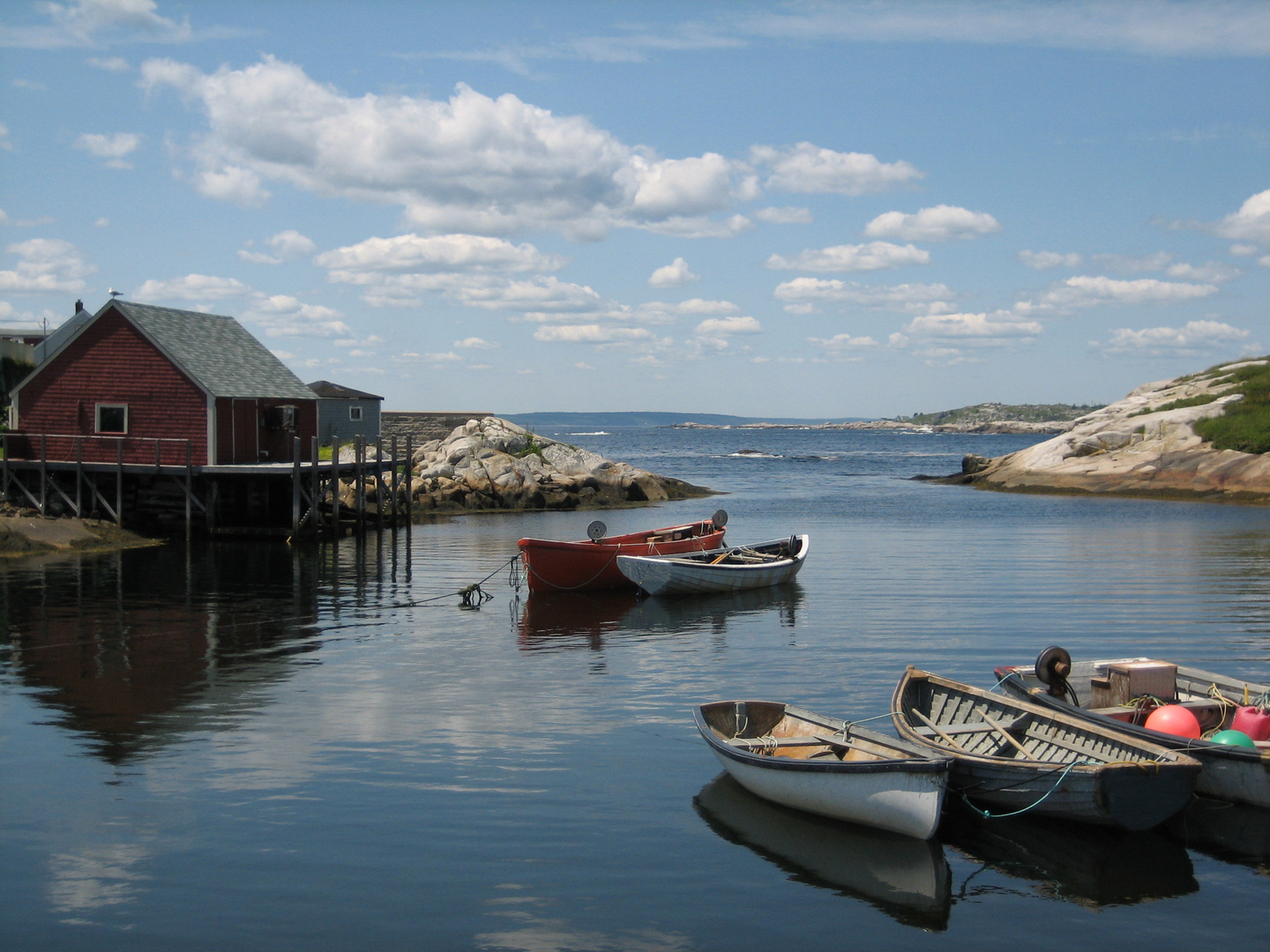 boats in harbour