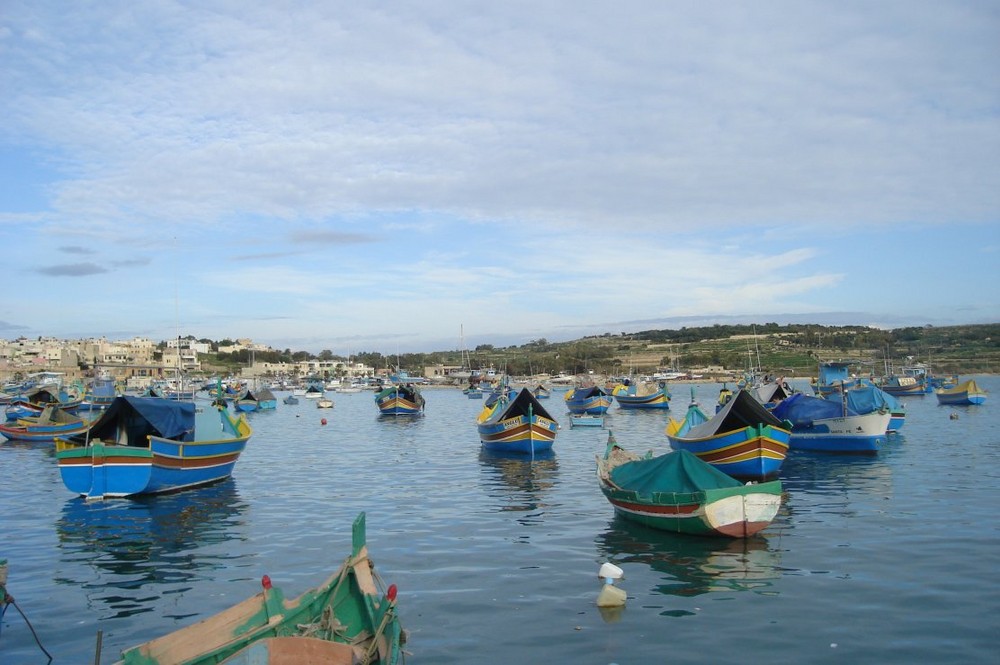 Boats in Malta in December ( 2)