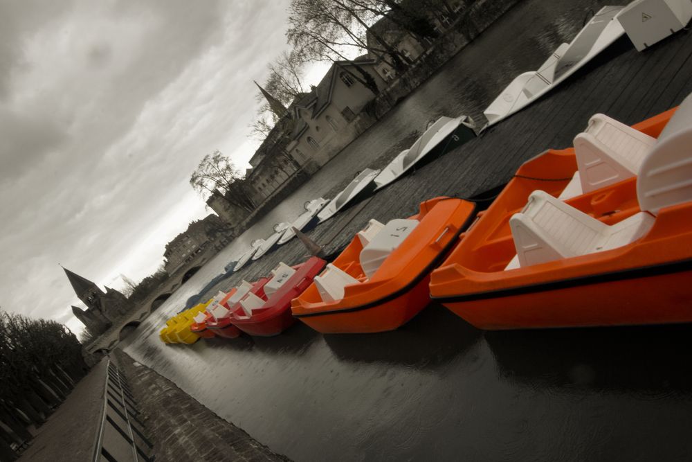 Boats in Metz