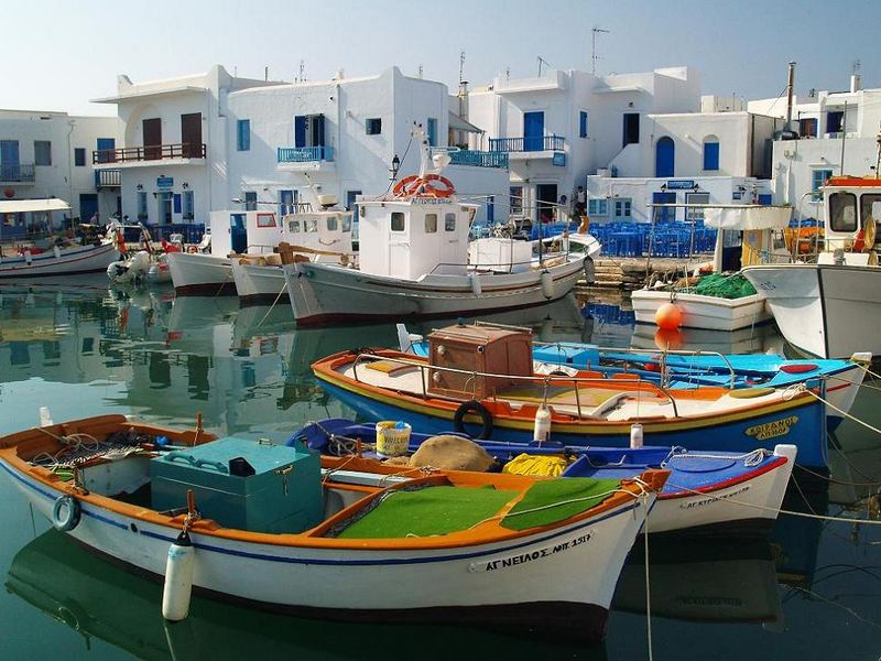 Boats in Naousa