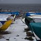 Boats in winter sleep 2