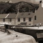 Boats near Pennan Harbour