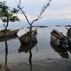 Boats on Lake Tanganyika