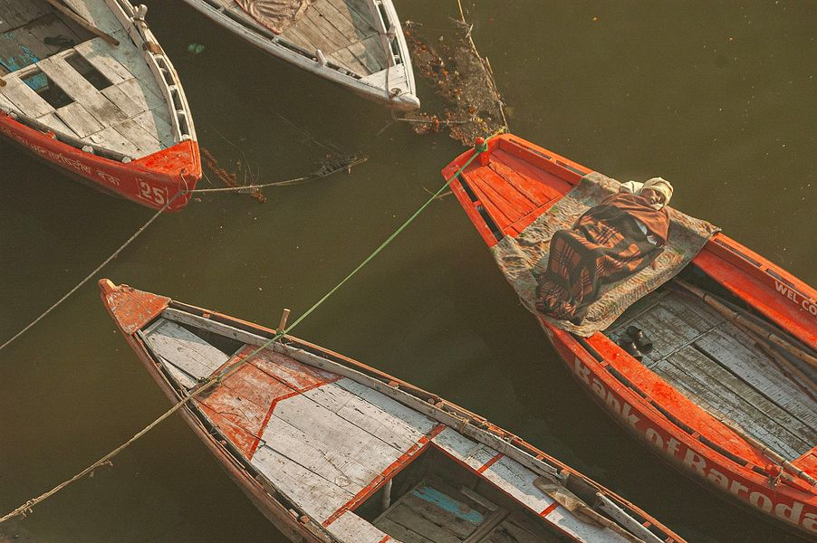 Boats on Mother Ganga