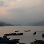 Boats on the Fewa lake