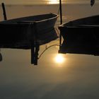 Boats waiting for Sunset