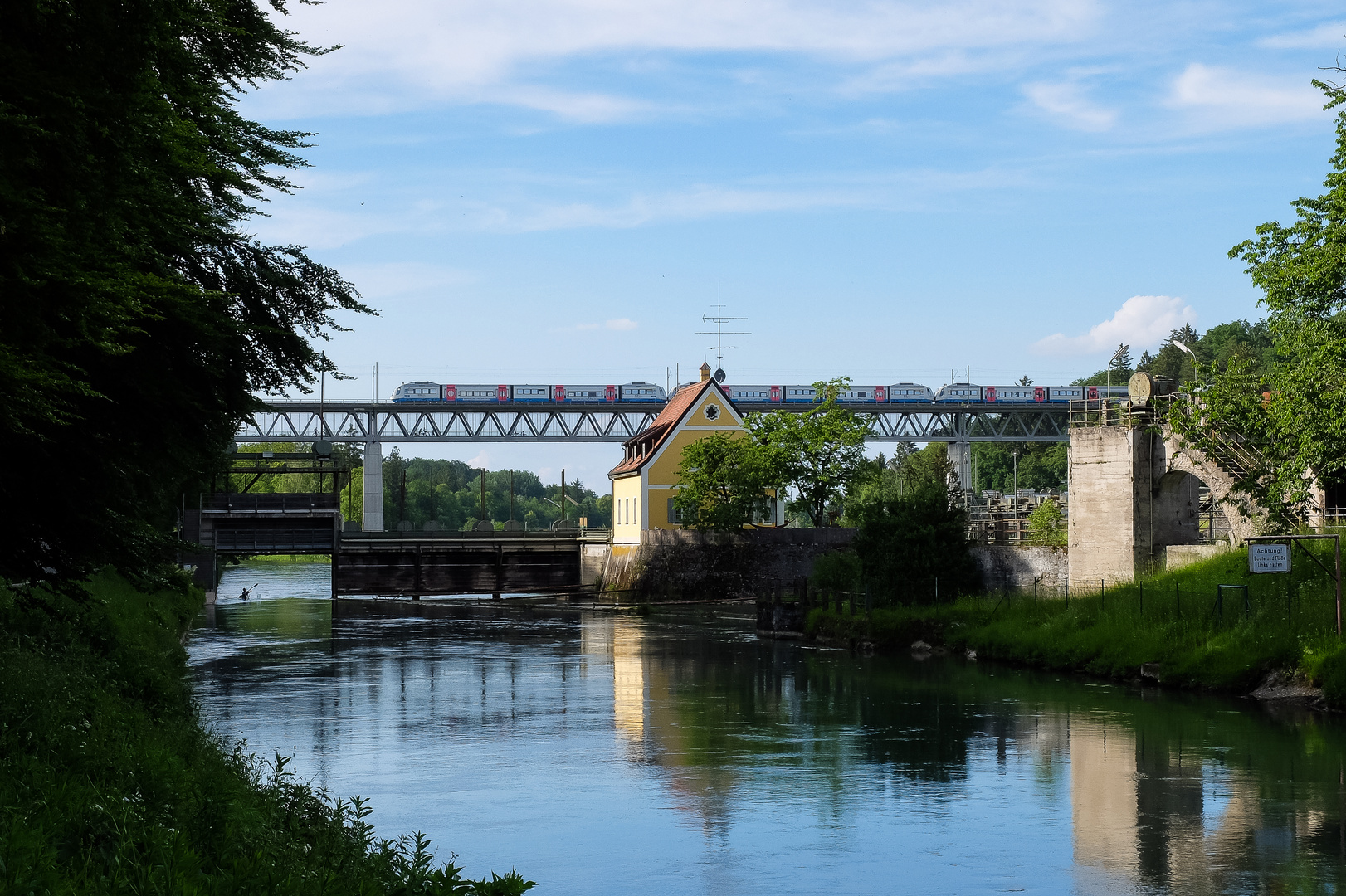 BOB auf der Brücke