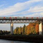 BOB auf der Großhesseloher Brücke