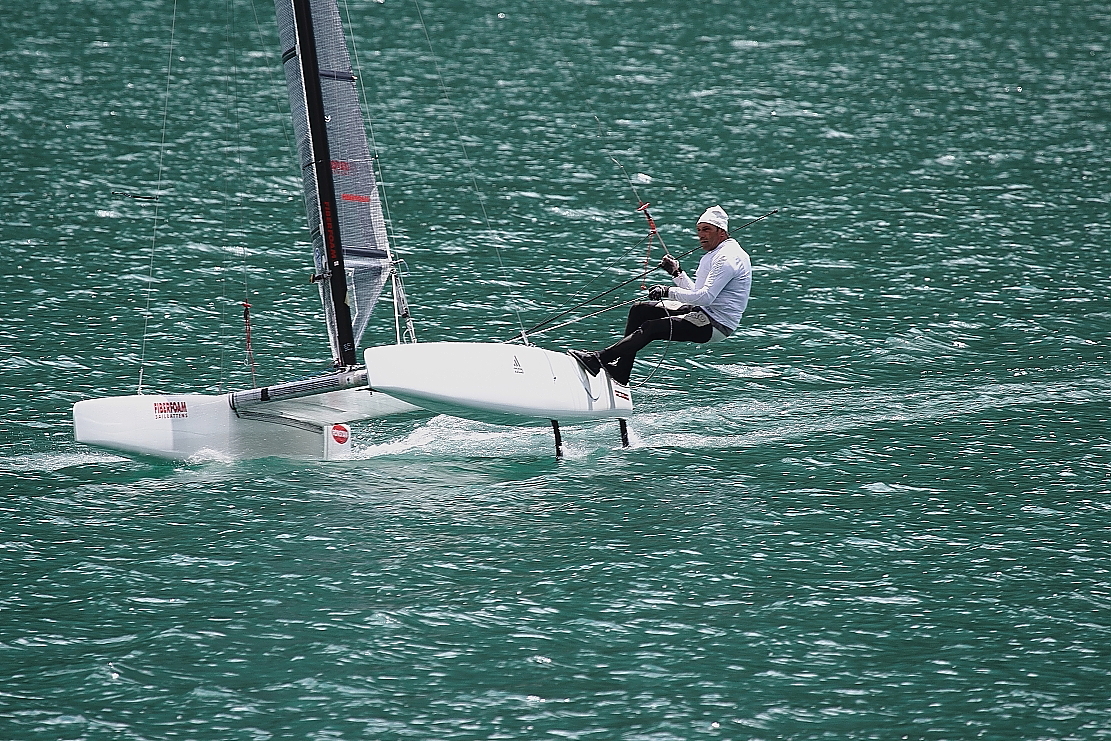 Bob Baier - A-Cat Regatta - Schlucht Cup -Plansee 2 7 2016 