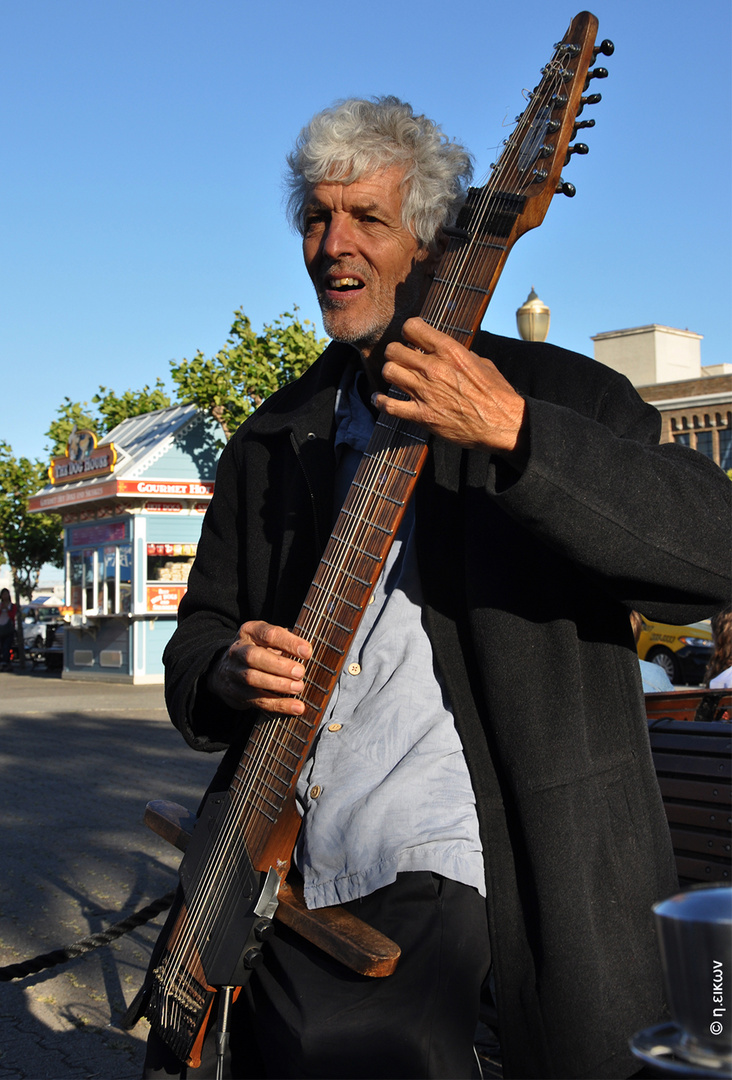 Bob Culbertson at San Franciso Fisherman’s Wharf