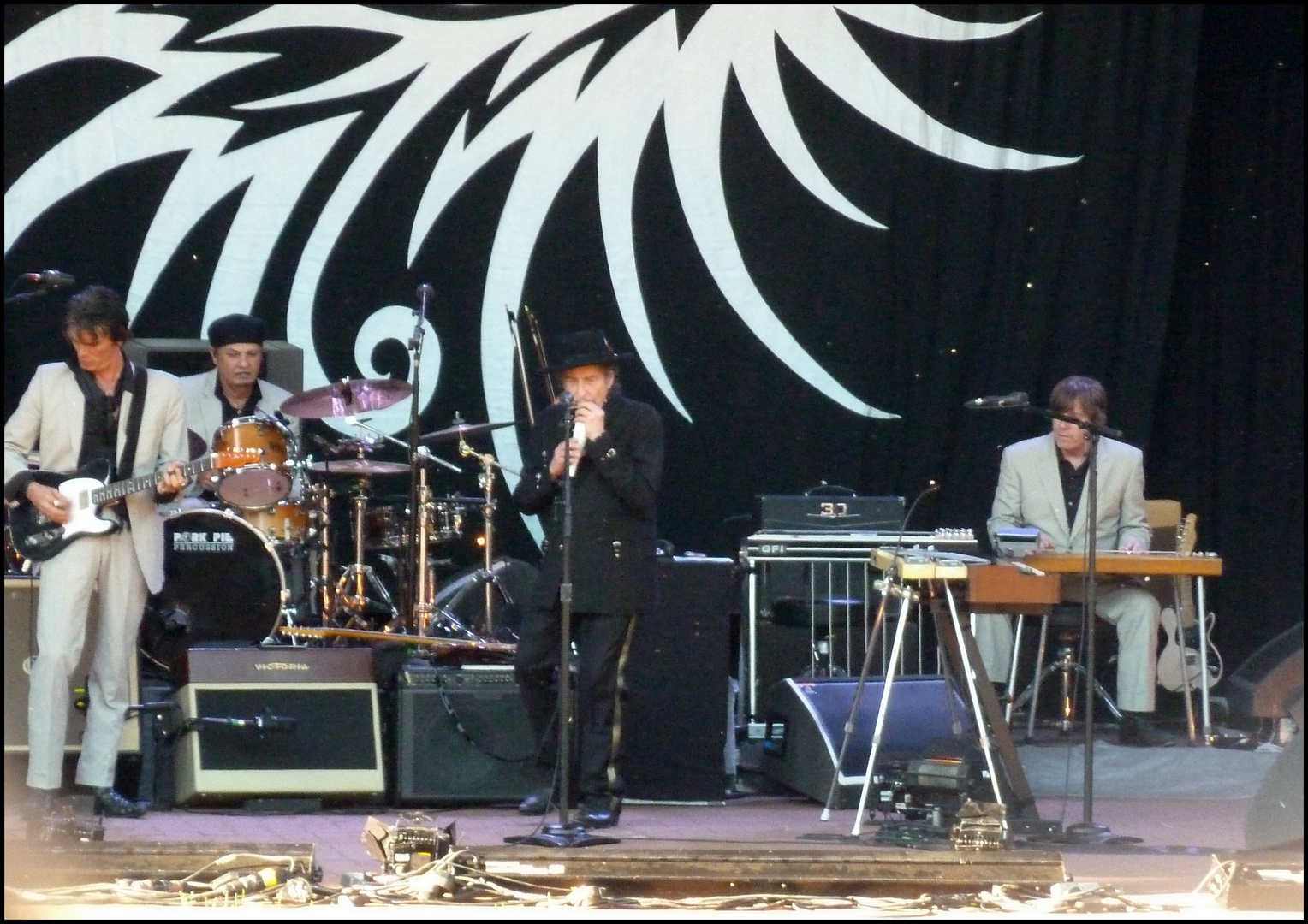 bob dylan live im stadtpark hamburg  26.6.2011 :-))