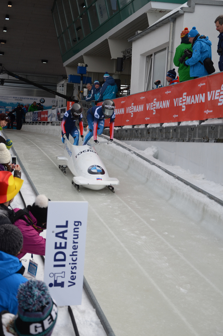 Bob & Skeleton WM 2015 in Winterberg