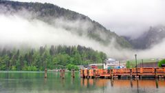 Bob und Rodelbahn am Königssee