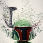 Boba Fett turns into dust