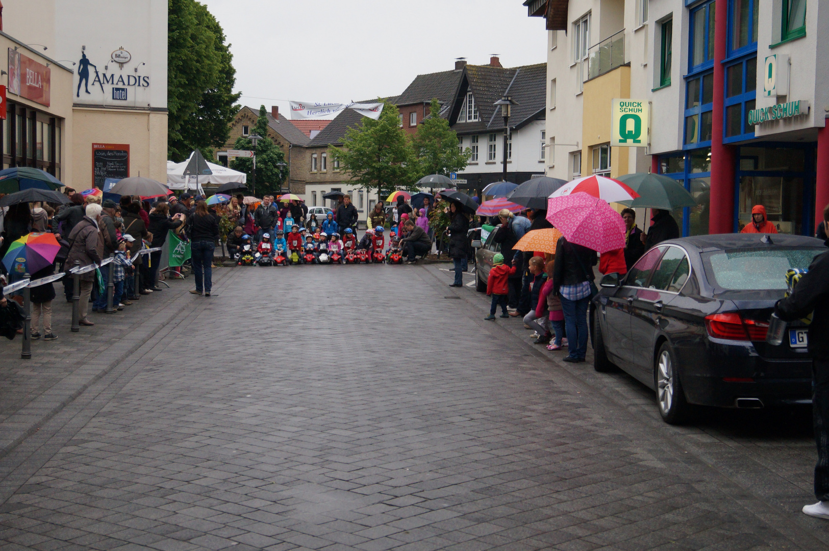 Bobbycarrennen in Harsewinkel beim Nightrun 2013