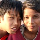 Bobo and his friend - Rangoon, Myanmar