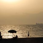 Bocale (Reggio Calabria), i colori intensi dopo il tramonto...