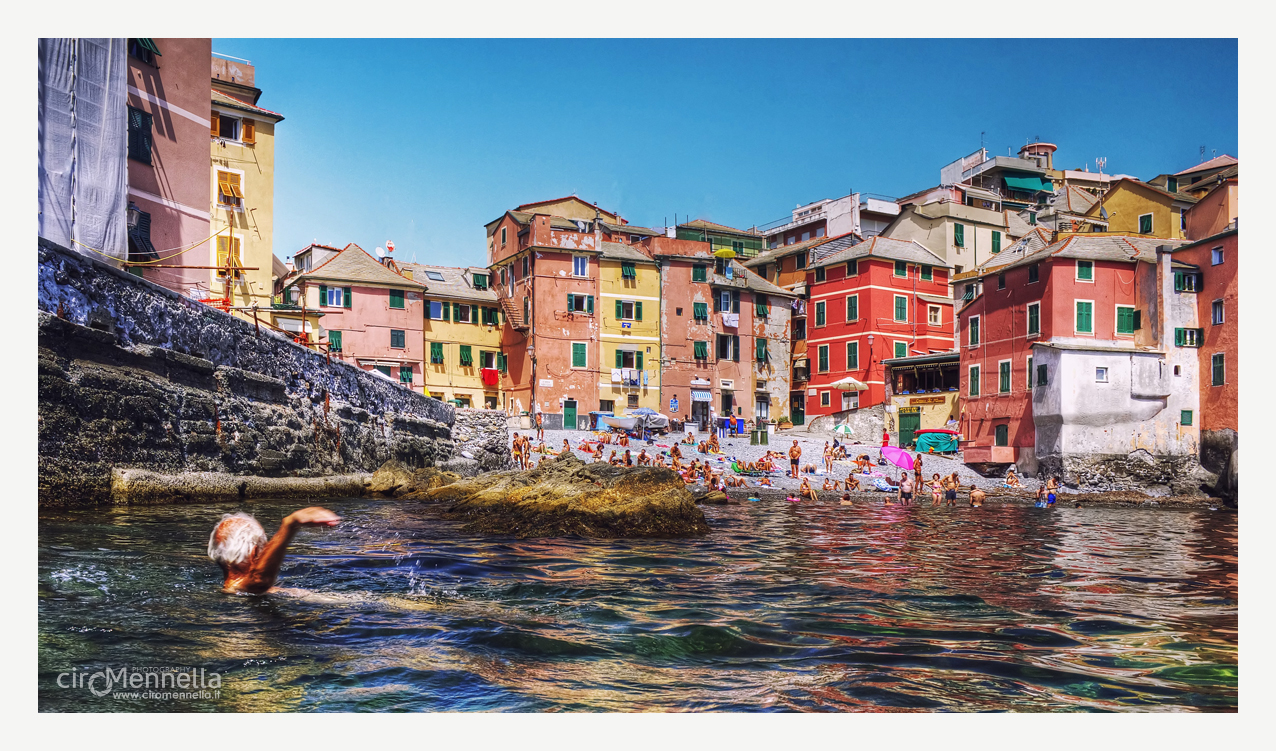 boccadasse e il suo mare