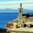 Boccadasse et le golf de Genes