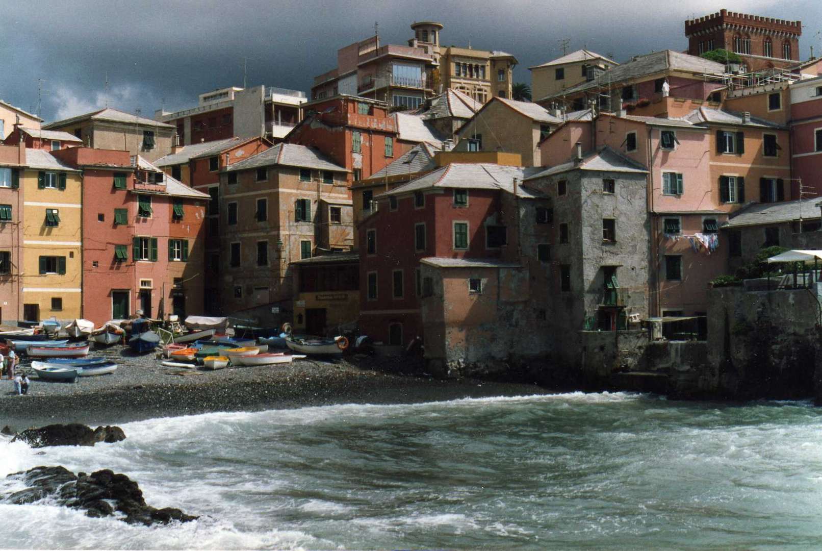 Boccadasse quartiere di Genova