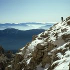 "Bochette Weg" in der Brenta, Italien im November 1991