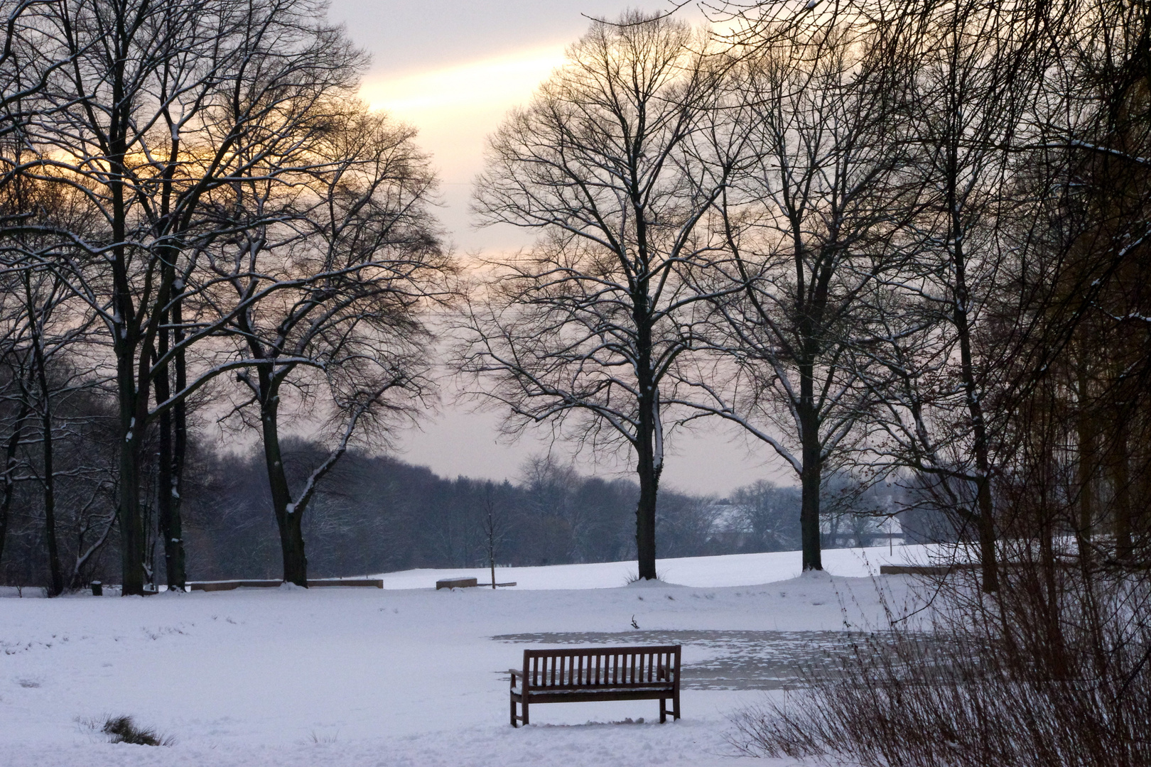 Bochum im Schnee