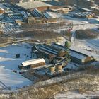 Bochum-Weststadt, Jahrhunderthalle im Schnee