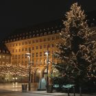 Bochumer Rathaus in der Weihnachtszeit