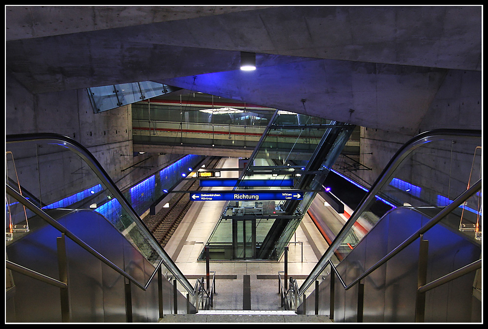 Bochumer U-Bahn Station Rathaus-Süd