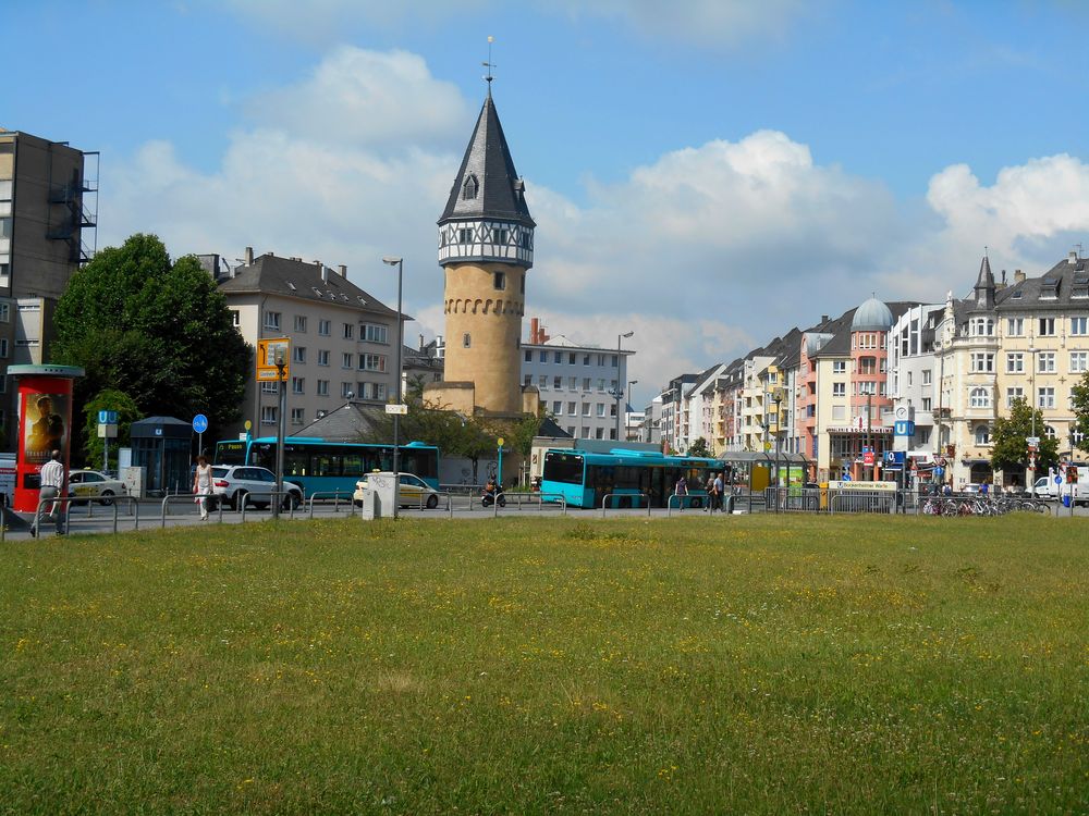 Bockenheimer Warte im Grünen