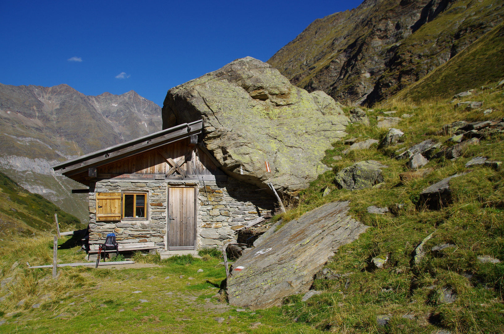 Bockhütte im Lazinser Tal