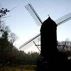 Bockmühle im Gegenlicht