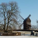 Bockwindmühle bei gefühlten -14 Grad Celsius