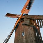 Bockwindmühle im Original wieder aufgebaut