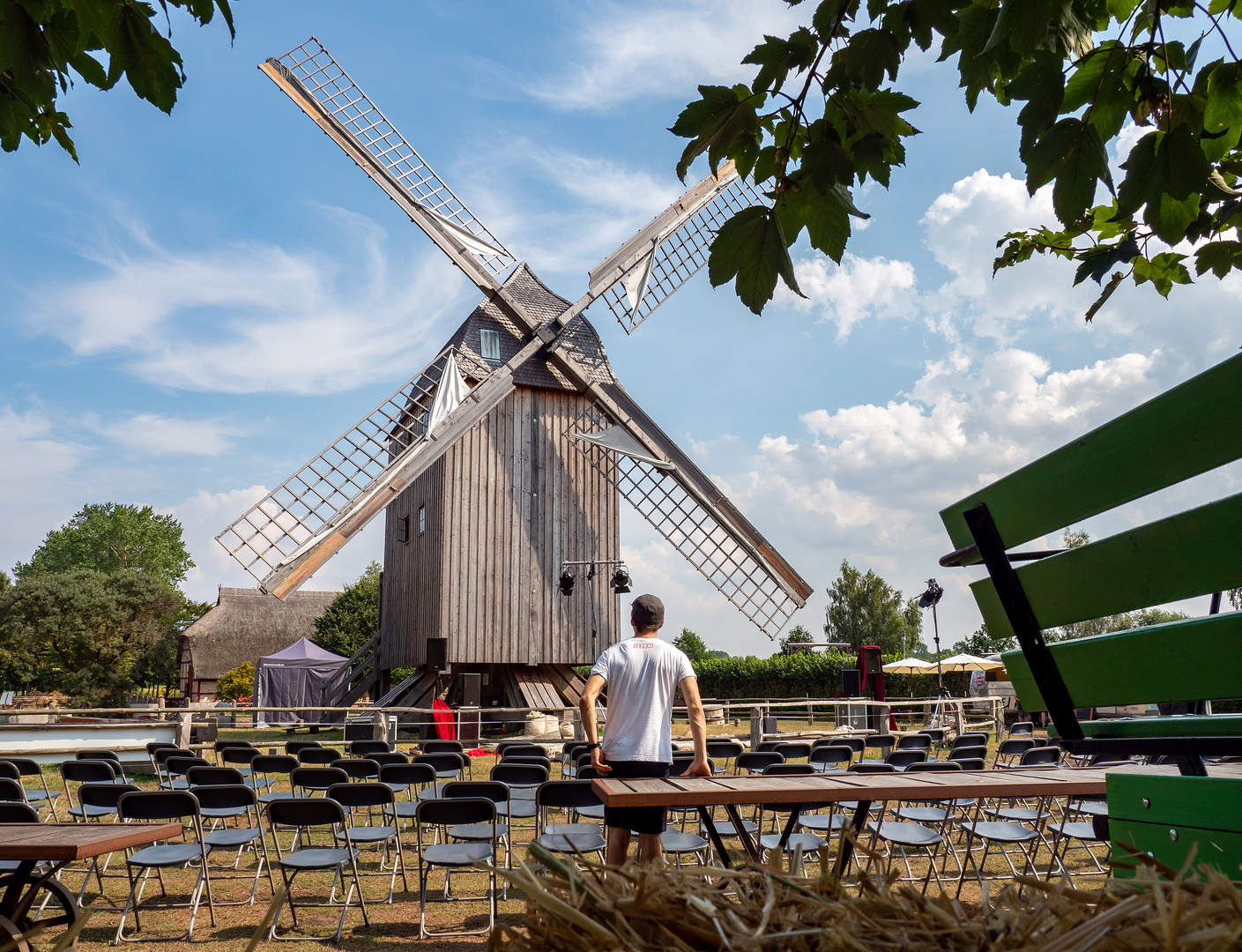 Bockwindmühle in Klockenhagen