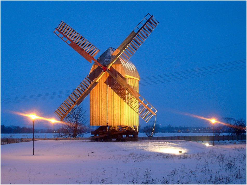 Bockwindmühle in Spergau