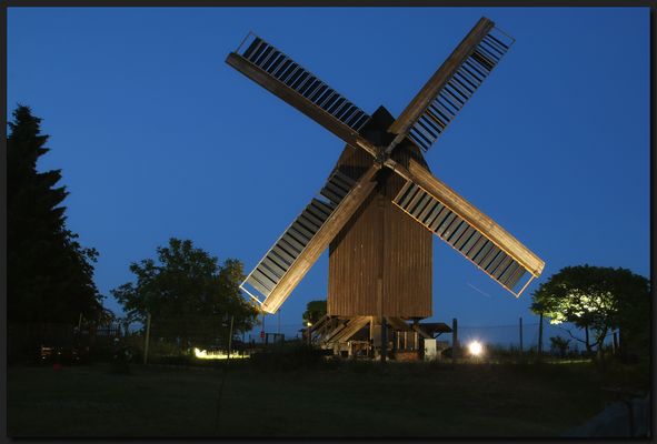 ...Bockwindmühle Polleben...