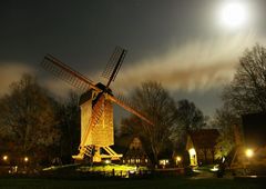 Bockwindmühle von 1748 im Freilichtmuseum Mühlenhof